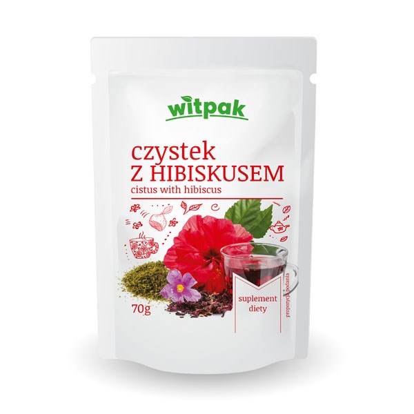 WITPAK Czystek z hibiskusem 70g