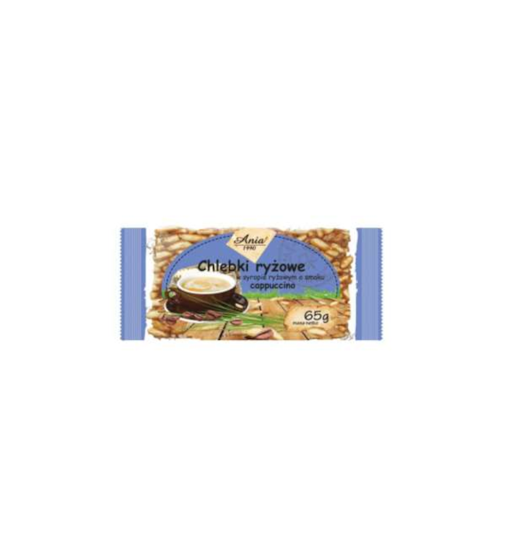 ANIA Chlebki ryżowe cappucino w syr. ryżowym 65g