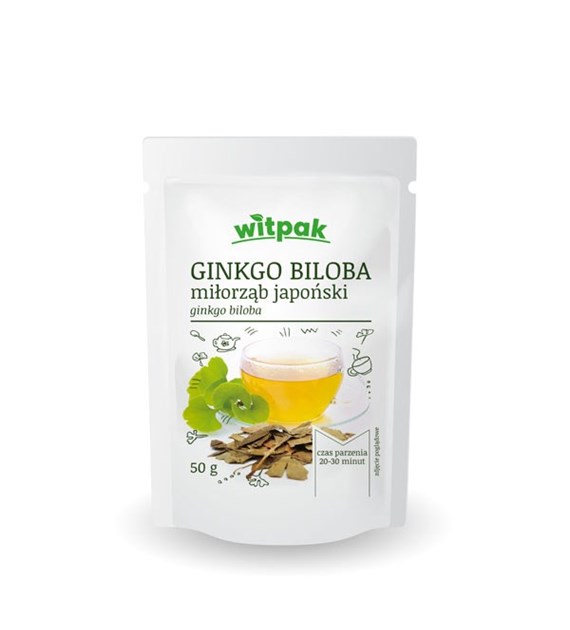 WITPAK Ginkgo biloba Miłorząb japoński 50g
