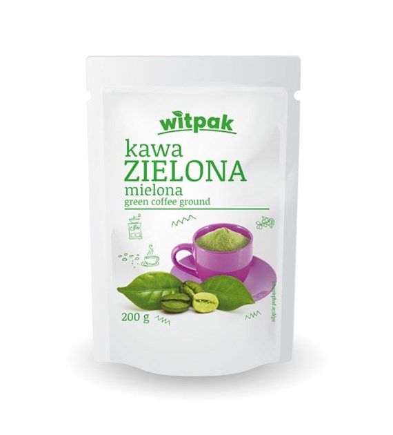 WITPAK Kawa zielona mielona 200g
