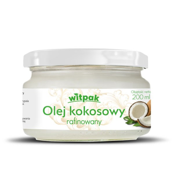 WITPAK Olej kokosowy rafinowany 200ml