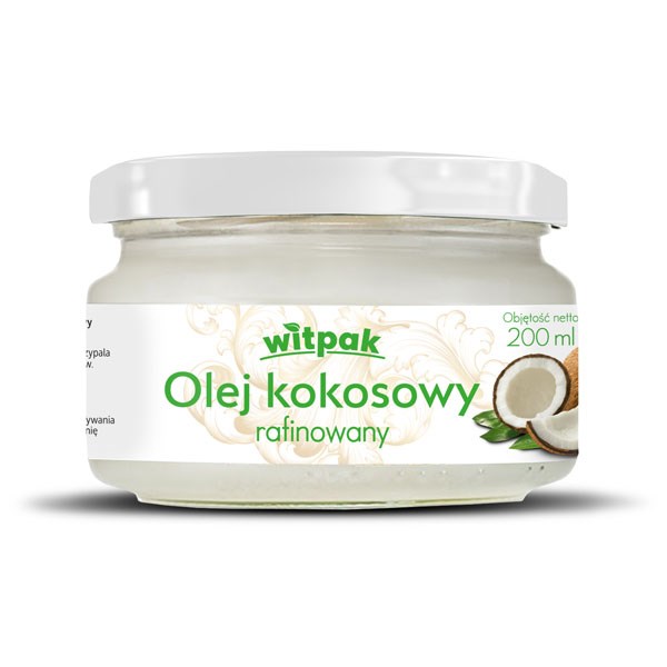 WITPAK Olej kokosowy rafinowany 200ml
