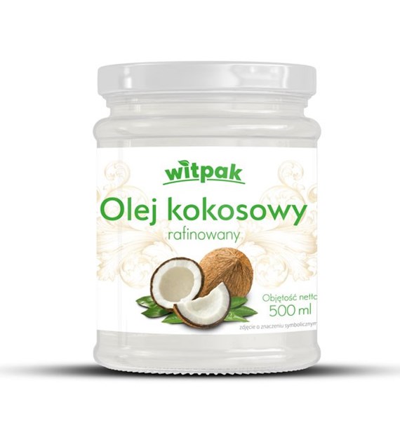 WITPAK Olej kokosowy rafinowany 500ml