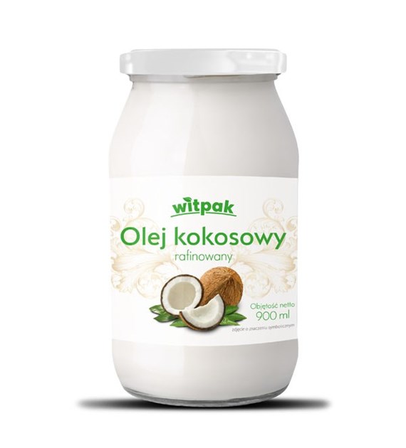 WITPAK Olej kokosowy rafinowany 900ml