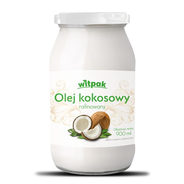 WITPAK Olej kokosowy rafinowany 900ml