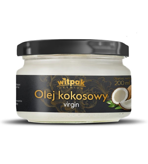 WITPAK Olej kokosowy virgin 200ml