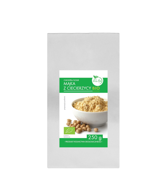 BIOLIFE Mąka z ciecierzycy 250g BIO