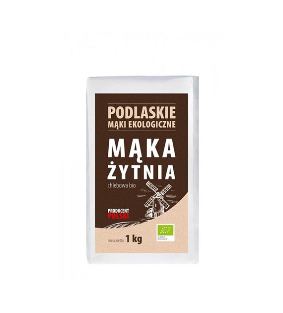BIOLIFE Mąka żytnia chlebowa BIO typ 720 1kg