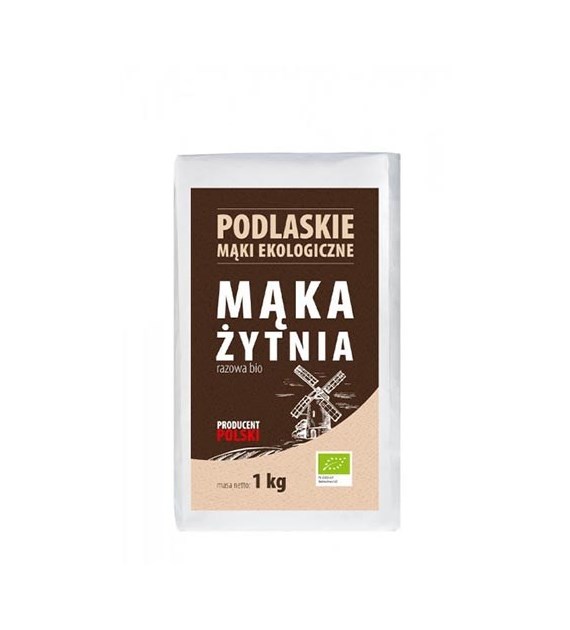 BIOLIFE Mąka żytnia razowa BIO typ 2000 1kg