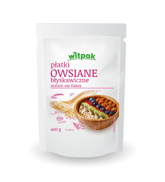 WITPAK Płatki owsiane błyskawiczne 400g
