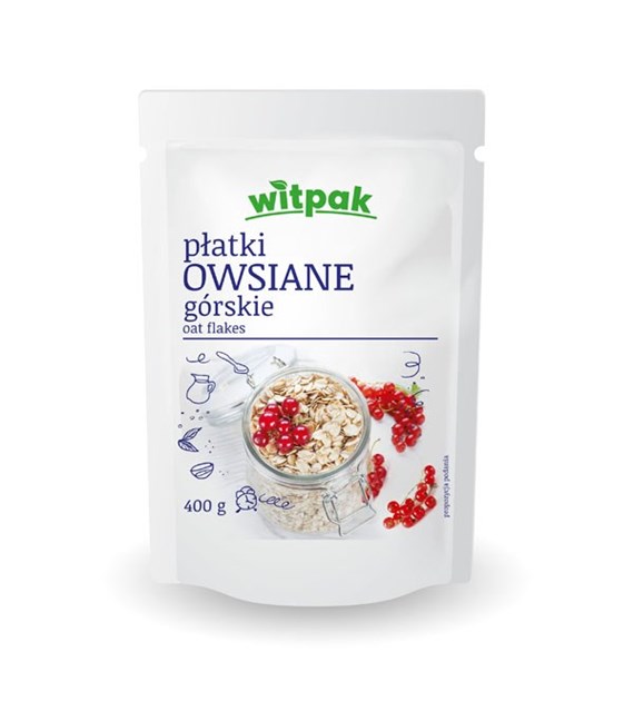 WITPAK Płatki owsiane górskie 400g