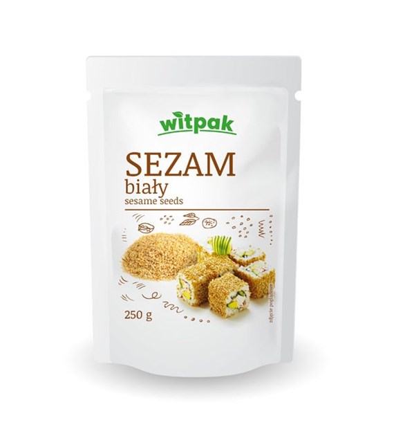 WITPAK Sezam biały łuskany 250g