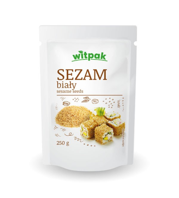 WITPAK Sezam biały łuskany 250g