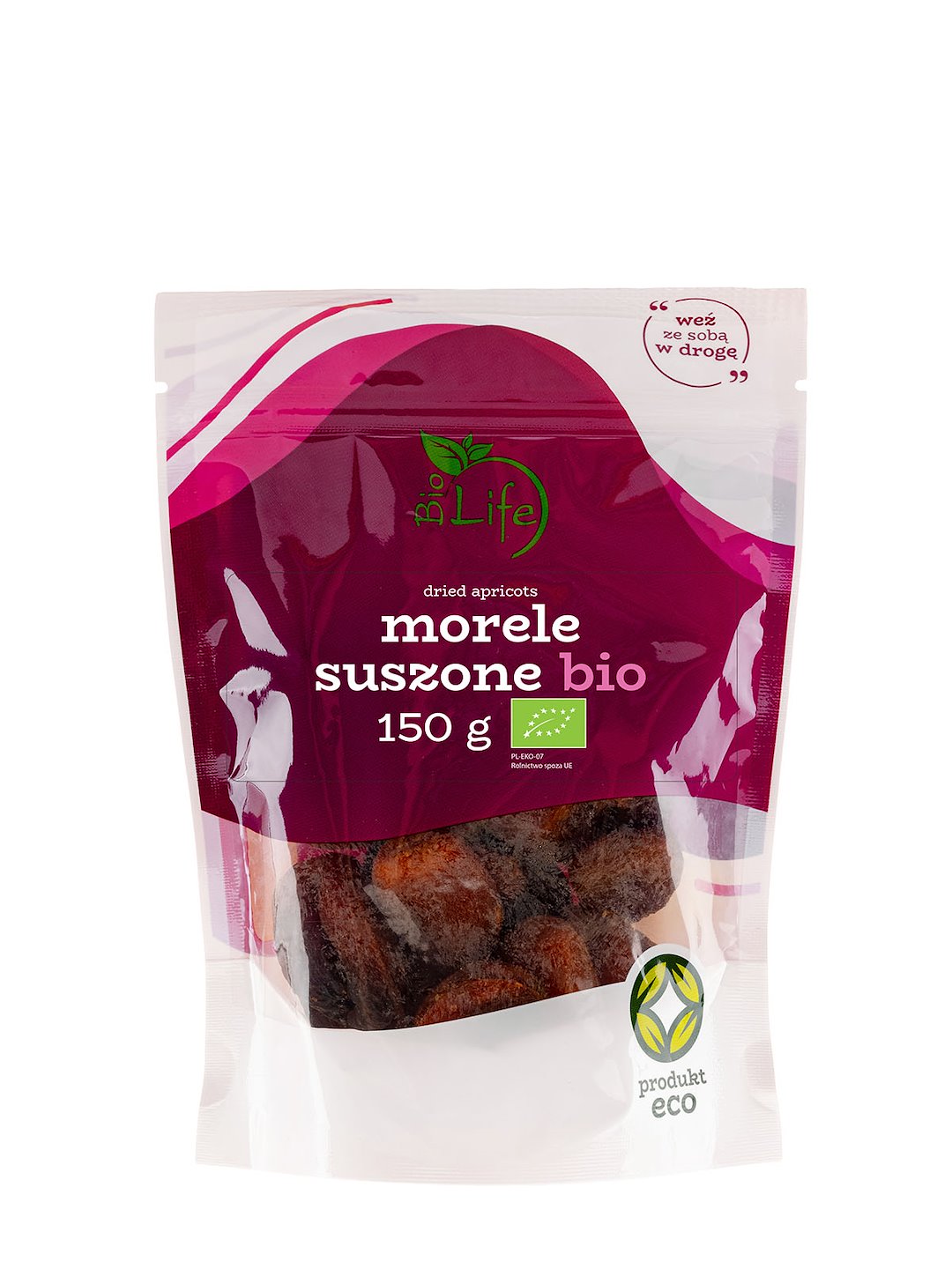 BIOLIFE Morele suszone BIO 150g