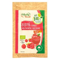 VITALLY FOOD Budyń malinowy z malinami BIO 38g