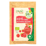 VITALLY FOOD Budyń malinowy z malinami BIO 38g
