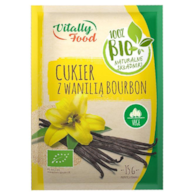 VITALLY FOOD Cukier z wanilią burbon BIO 15g