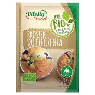 VITALLY FOOD Proszek do pieczenia BIO 15g