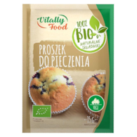 VITALLY FOOD Proszek do pieczenia BIO 15g