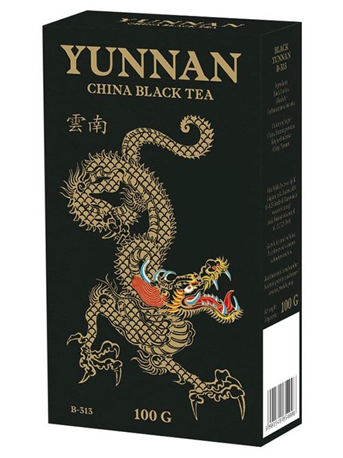 YUNNAN czarna liść 100g