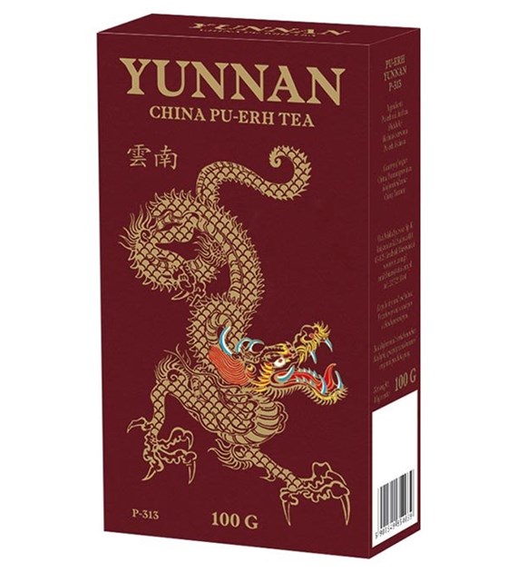 YUNNAN pu-erh liść 100g