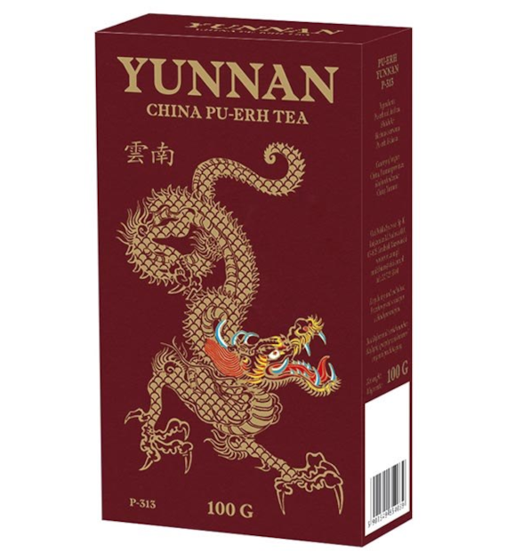 YUNNAN pu-erh liść 100g