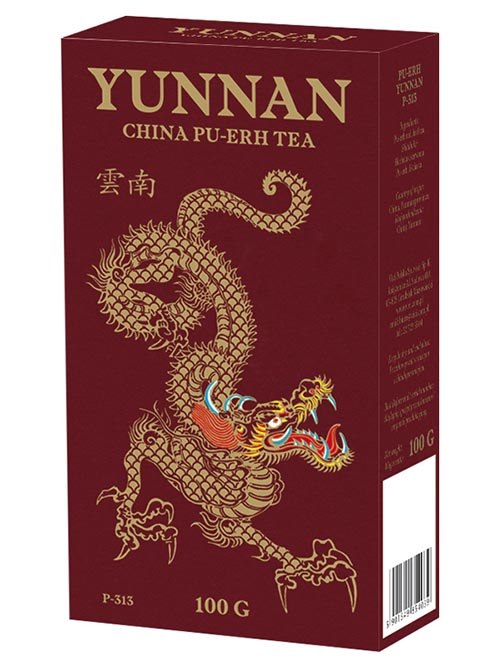 YUNNAN pu-erh liść 100g