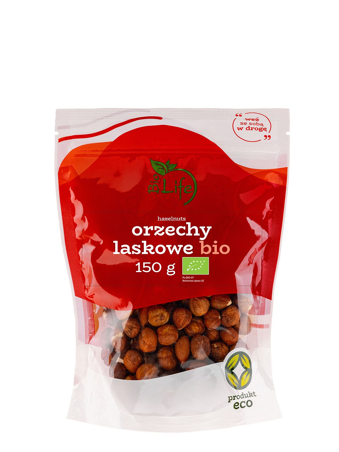 BIOLIFE Orzechy laskowe BIO 150g