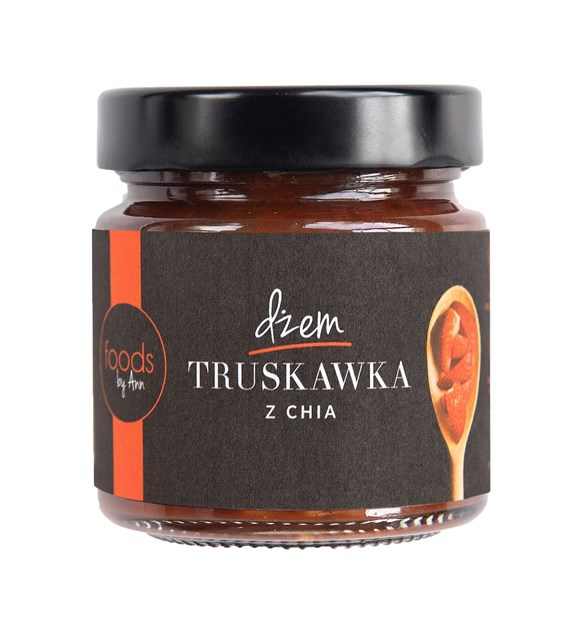 LEVANN Dżem Truskawka z chia b/c 200g