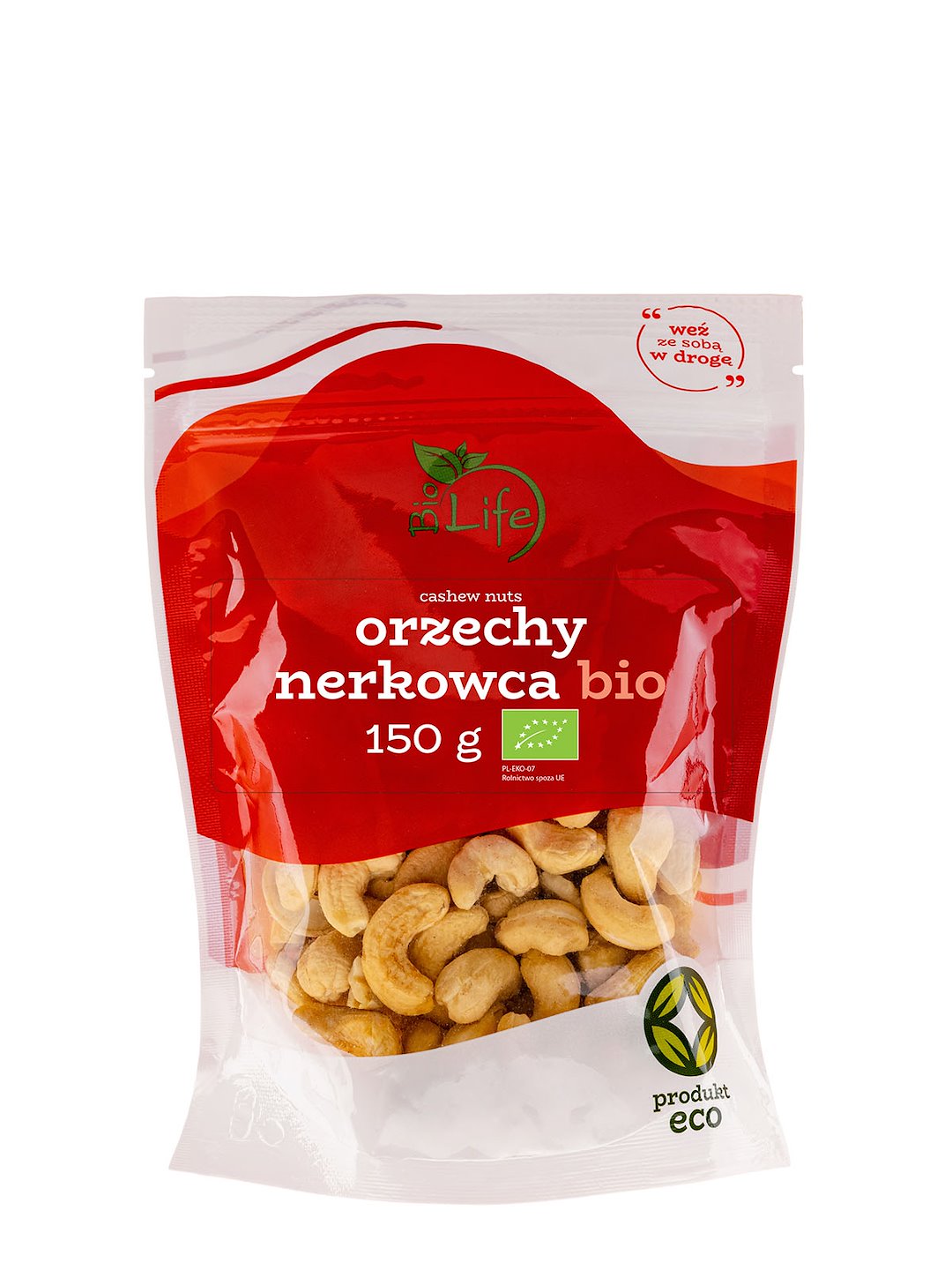 BIOLIFE Orzechy nerkowca BIO 150g
