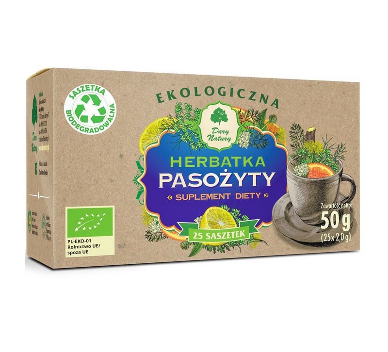 DARY NATURY H. Pasożyty EKO 25x2g