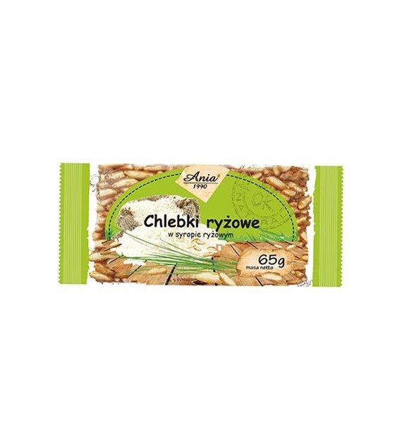 ANIA Chlebki ryżowe w syropie ryżowym 65g