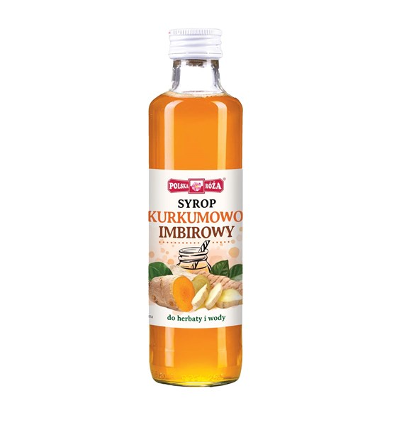 POLSKA RÓŻA Syrop kurkumowo-imbirowy 250ml