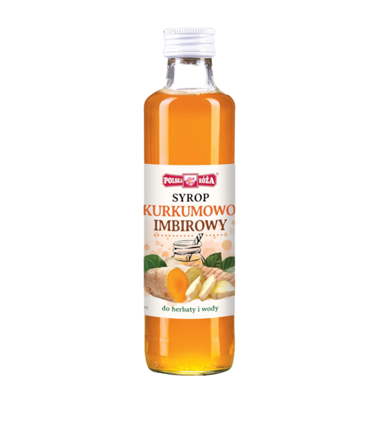 POLSKA RÓŻA Syrop kurkumowo-imbirowy 250ml