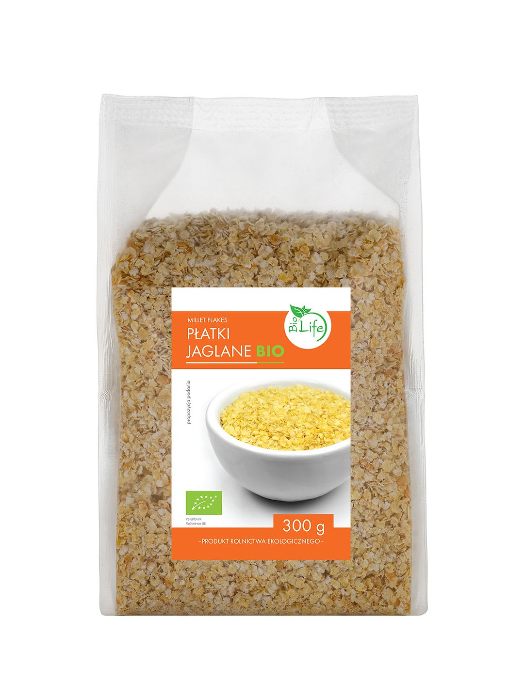 BIOLIFE Płatki jaglane BIO 300g