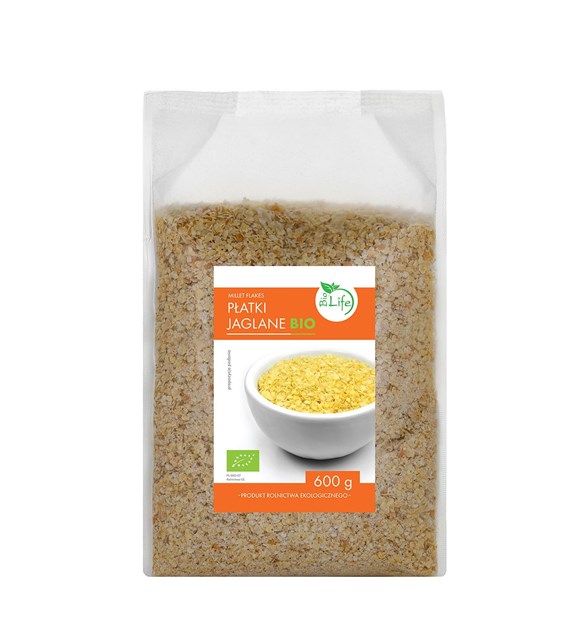 BIOLIFE Płatki jaglane BIO 600g