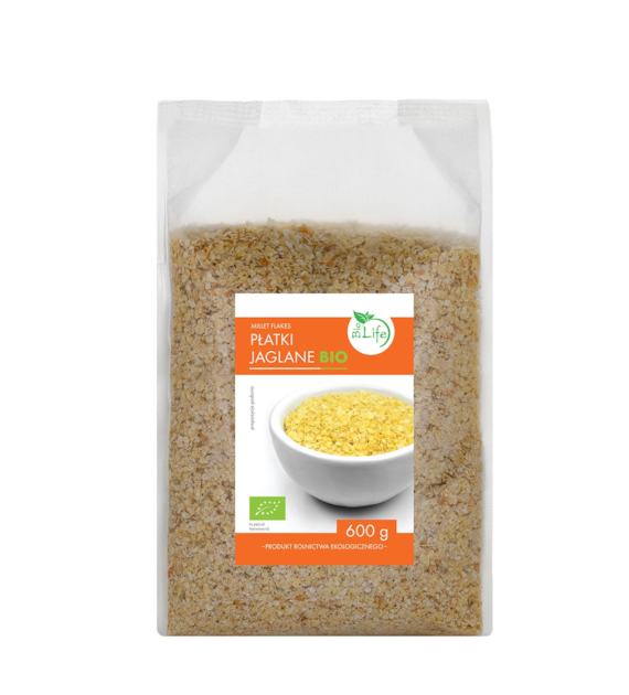 BIOLIFE Płatki jaglane BIO 600g