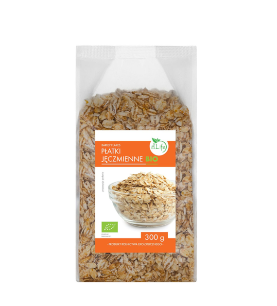 BIOLIFE Płatki jęczmienne BIO 300g