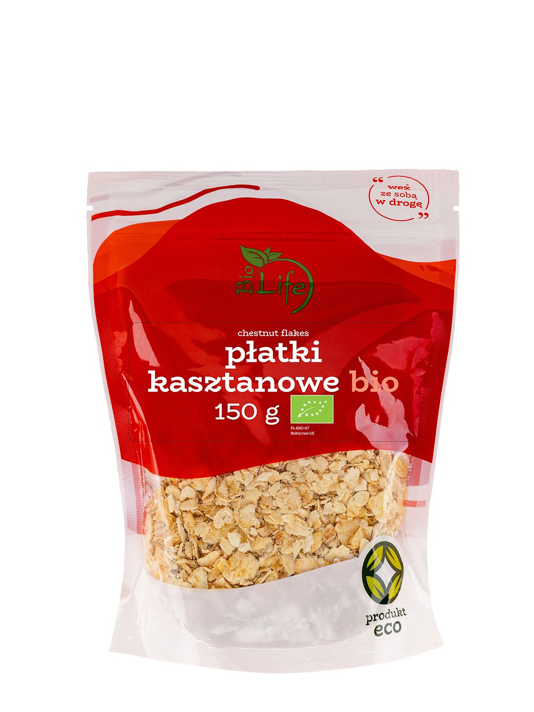 BIOLIFE Płatki kasztanowe 150g BIO