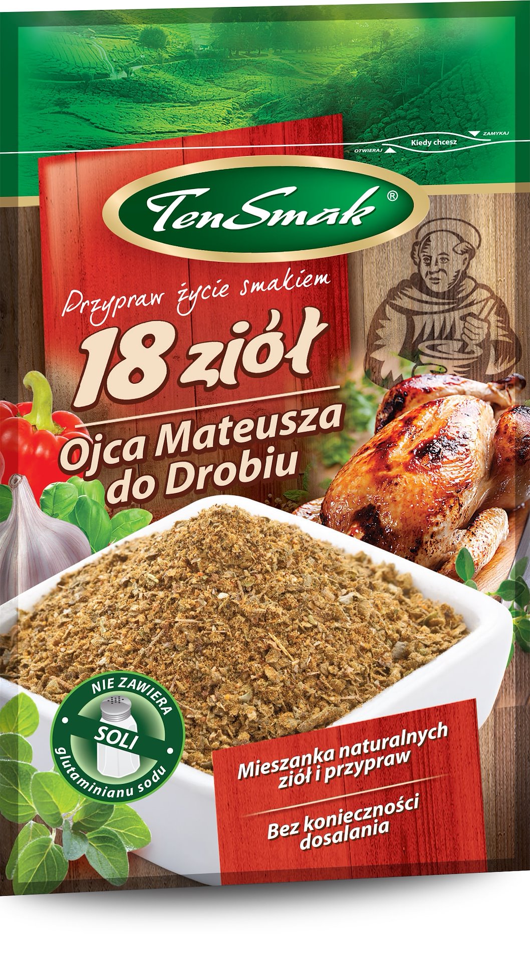 TENSMAK 18-ście Ziół Ojca Mateusza do Drobiu 20g