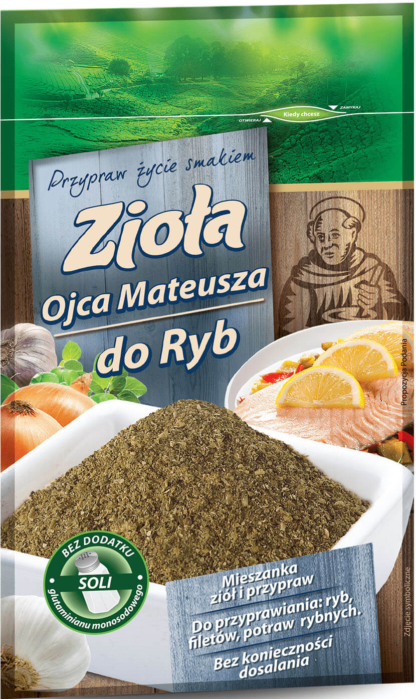 TENSMAK Zioła Ojca Mateusza do Ryb 20g
