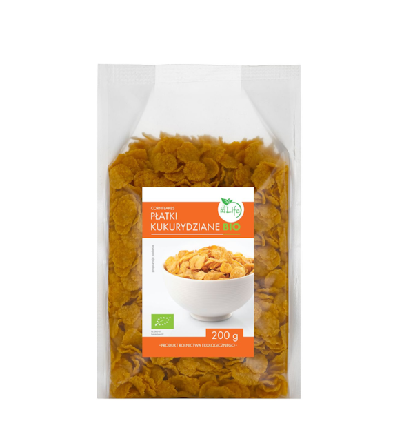 BIOLIFE Płatki kukurydziane BIO 200g