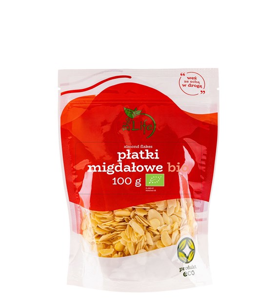 BIOLIFE Płatki migdałowe 100g BIO