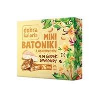 DOBRA KALORIA Mini batoniki z nerkowców a'la sernik waniliowy 102g