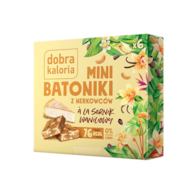 DOBRA KALORIA Mini batoniki z nerkowców a'la sernik waniliowy 102g