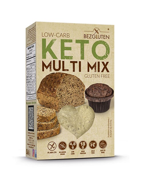 BEZGLUTEN Low-Carb KETO multi mix 250g