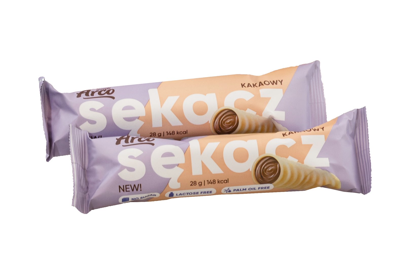 ARCOSWEETS Sękacz kakaowy bez dodatku cukru 28g