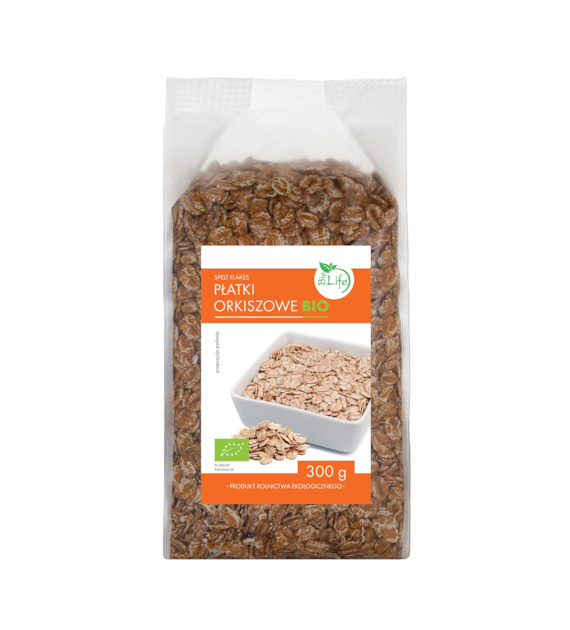 BIOLIFE Płatki orkiszowe BIO 300g