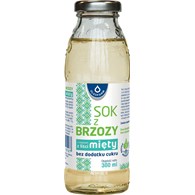 OLEOFARM Sok z brzozy z miętą bez dodatku cukru 300ml