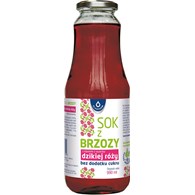 OLEOFARM Sok z brzozy z dziką różą bez dodatku cukru 990ml